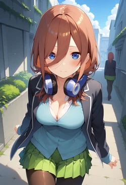 [Eriot] The Quintessential Quintuplets - Miku Nakano (Patreon) [Ai Generated]
