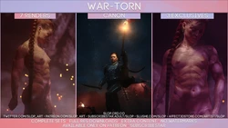 [SloP] Peitham Goddesses Pack #7 - War-torn
