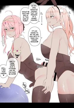 [Kassai] Bunny Girl Training a Former Princess [English]