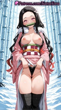 [NatsuYoru] Nezuko Kamado (Demon Slayer: Kimetsu no Yaiba) [AI Generated]