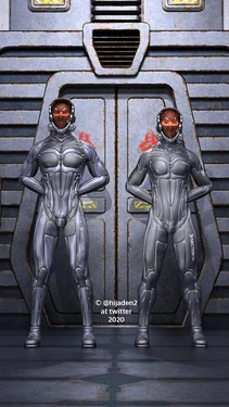 [Hijaden] Daishi and Oscar Sci-Fi Soliders