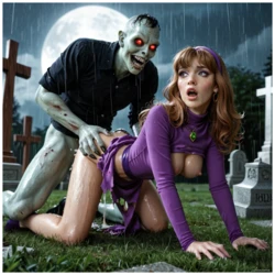 Daphne Fucked by Zombies [AI Generated]