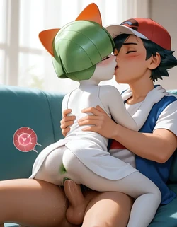 [PykeW] Ash's Ralts just turned (level) 18 - Part III [AI Generated]