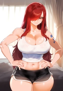 [Creamy AI] Erza (Fairy Tail) [AI Generated]