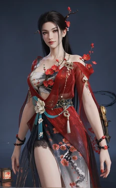 [AI Generated] 永劫无间 顾倾寒