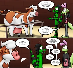 [JAMEArts & Skunkdude13] Kiss the Cow
