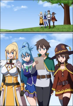[Khear] KONOSUBA - Kazuma Satou / Aqua / Megumin / Darkness