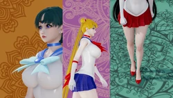 [Hannibal]美少女战士PPT同人游戏德田重男的夏天第一季 P8   带有动图