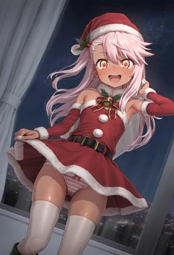 [agargreen] chole in Christmas(AI generated)