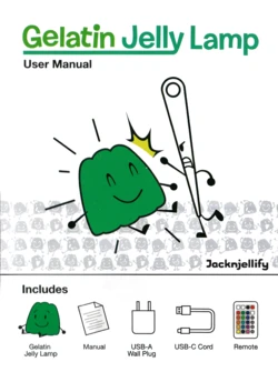 Gelatin Jelly Lamp User Manual (BFDI)
