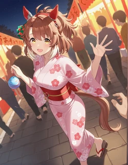 [AI Generated] dants flame (Uma Musume Pretty Derby)