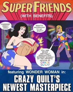 Super Friends with Benefits: Crazy Quilt's Newest Masterpiece (short commission -- complete)