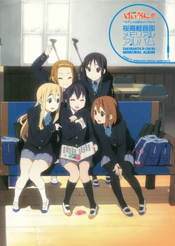 K-ON!! TV Animation Official Guide Book Sakurakou K-On Bu Memorial Album