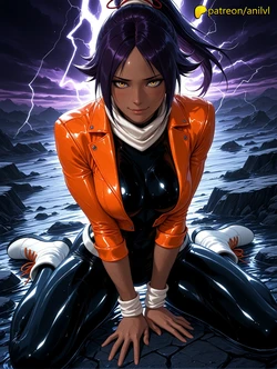 [Anilvl] Yoruichi Shihoin - Bleach [AI Generated]