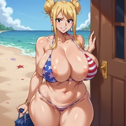 [PS-AI] TwinBun Lucy [AI Generated]