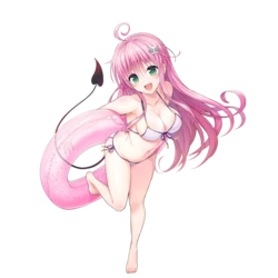 Dolphin Wave x To Love Ru Collabs Artworks