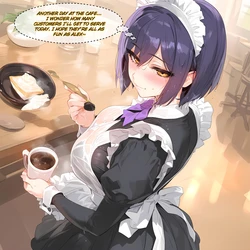 [Patreon] (Ecchi AI) Shizuka Rin Maid x BBC (AI Generated)