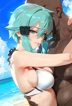 [Mr. Teardrop] Sinon (Sword Art Online) (AI Generated)