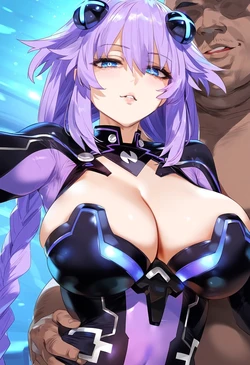 [Mr. Teardrop] Purple Heart (Hyperdimension Neptunia) (AI Generated)