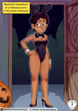 [HatoKameK] Girls at a Halloween Party (The Owl House)