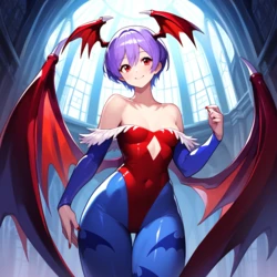 AngryBlob - Lilith Aensland - Massage (Patreon) (AI Generated)