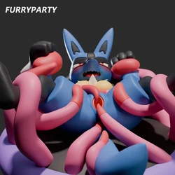 Bound by Lileep: Lucario figure