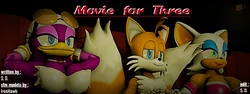 [Sarahdellen] Movie for Three (Sonic the Hedgehog)