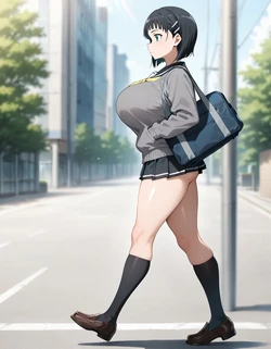 (AID oll) Suguha (SAO) / 直葉、想い溢れ夜這い。[AI Generated]