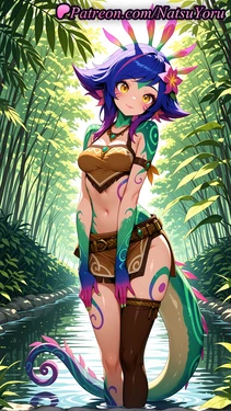 [NatsuYoru] Neeko (League of Legends) [AI Generated]