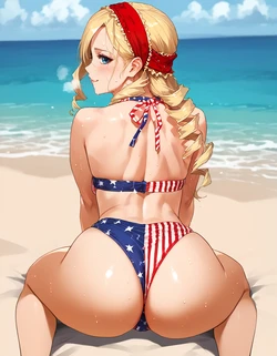 [Purpleh31] Celia Cumani Aintree Bikini (Walkure Romanze) [AI Generated]
