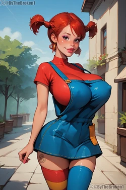 [AI Generated] [ByTheBroken] Pippi Longstocking