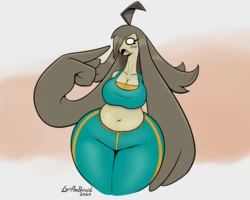 [LarAnthrod] Harriett Gourgeist - Yoga (Pokémon)