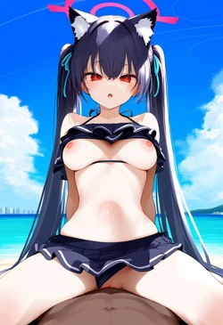 Rin_String - Serika 黑间茜香 (169P) (Patreon) (AI Generated)