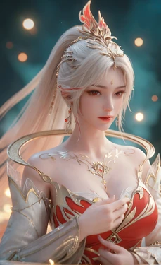 [AI Generated] 完美世界 - 火灵儿朱雀王