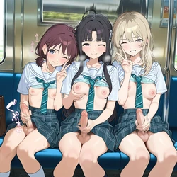 [PIXIV] Spencer Kim - Girls Band Cry Futanari Compilations [AI Generated]