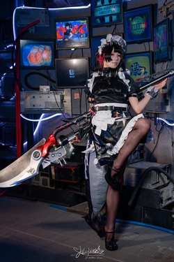 咬一口兔娘ovo (Yaokoututu) cosplay Ellen Joe - Zenless Zone Zero