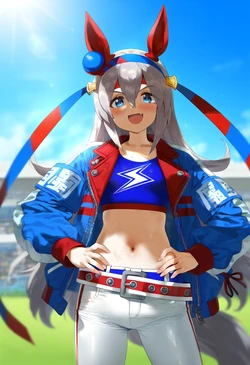 [MOKIIIMOKIII] Tamamo Cross - Uma musume (Patreon) [AI Generated]