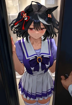 [MOKIIIMOKIII] Kitasan Black - Uma musume (Patreon) [AI Generated]