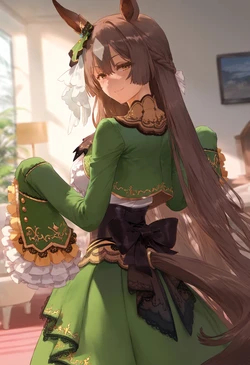 [MOKIIIMOKIII] Satono Diamond - Uma Musume (Patreon) [AI Generated]