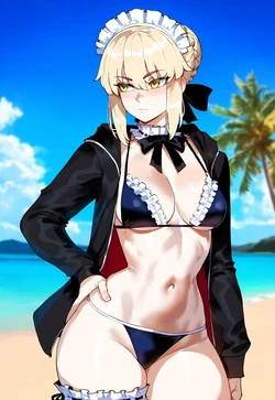 [Creamy Ai] Artoria Pendragon Alter (Rider) [AI Generated]