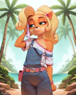 Coco Beach Tease - KumDeVince [AI Generated]