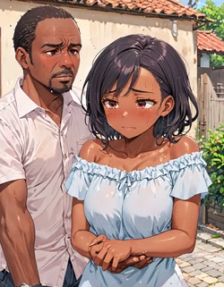 （Doctorehentai）A Japanese exchange student becomes a woman in the countryside where she is studying and falls in love with a farmer. [AI generated]