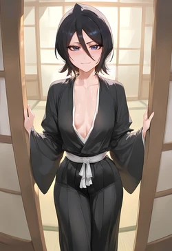 Axiah Rukia Kuchiki X BBC (Bleach) (AI Generated)