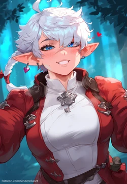 [Sinderella Art/Sina] Alisaie Leveilleur (Final Fantasy) [AI Generated]
