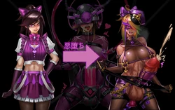 [Blcat] [悪堕ち]魔法少女→悪の女幹部（附文字）