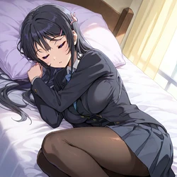 Mai Sakurajima afternoon nap [ Ota999 ] < Ai generated >