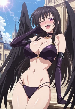 [Meowu laha] Raynare | Seduce Issei 🖤 [AI Generated]