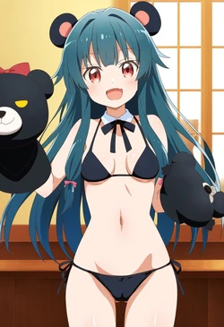 [LoveHUwU] Yuna (Kuma Kuma Kuma Bear)  [Ai Generated]