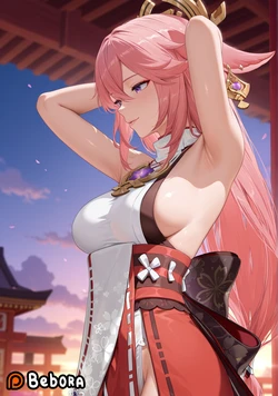 [Bebora] Yae Miko [AI generated]