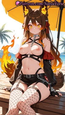[NatsuYoru] Sinder (Vtuber) [AI Generated]